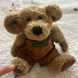 Boyd’s Bears teddy bear in overalls